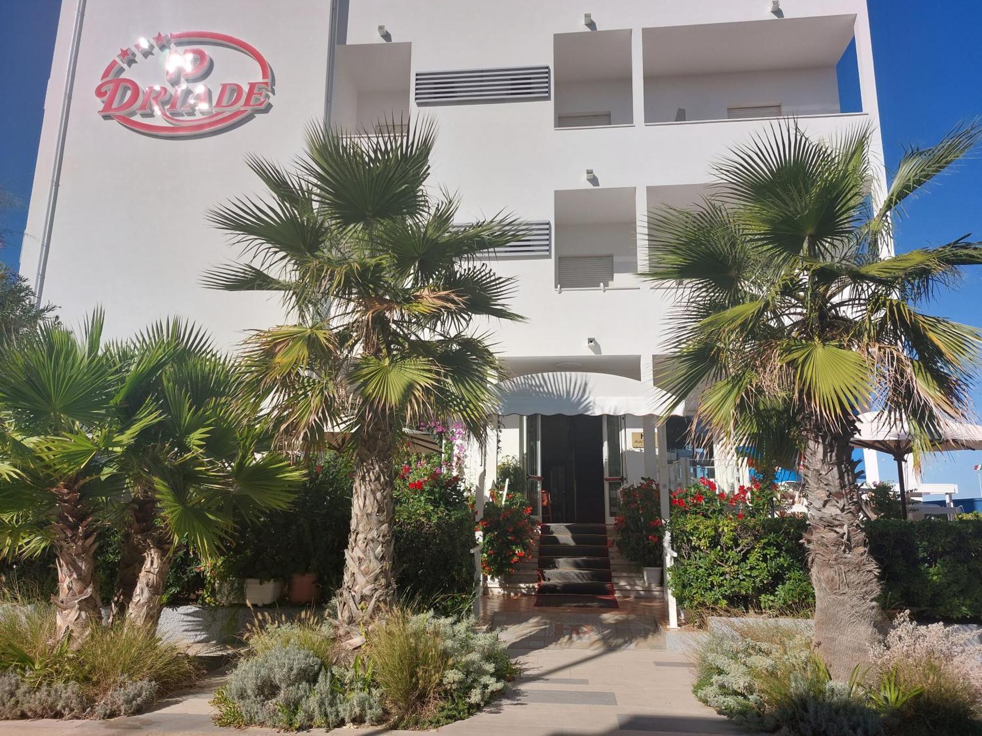 Hotel Driade Sul Mare Rímini Exterior foto