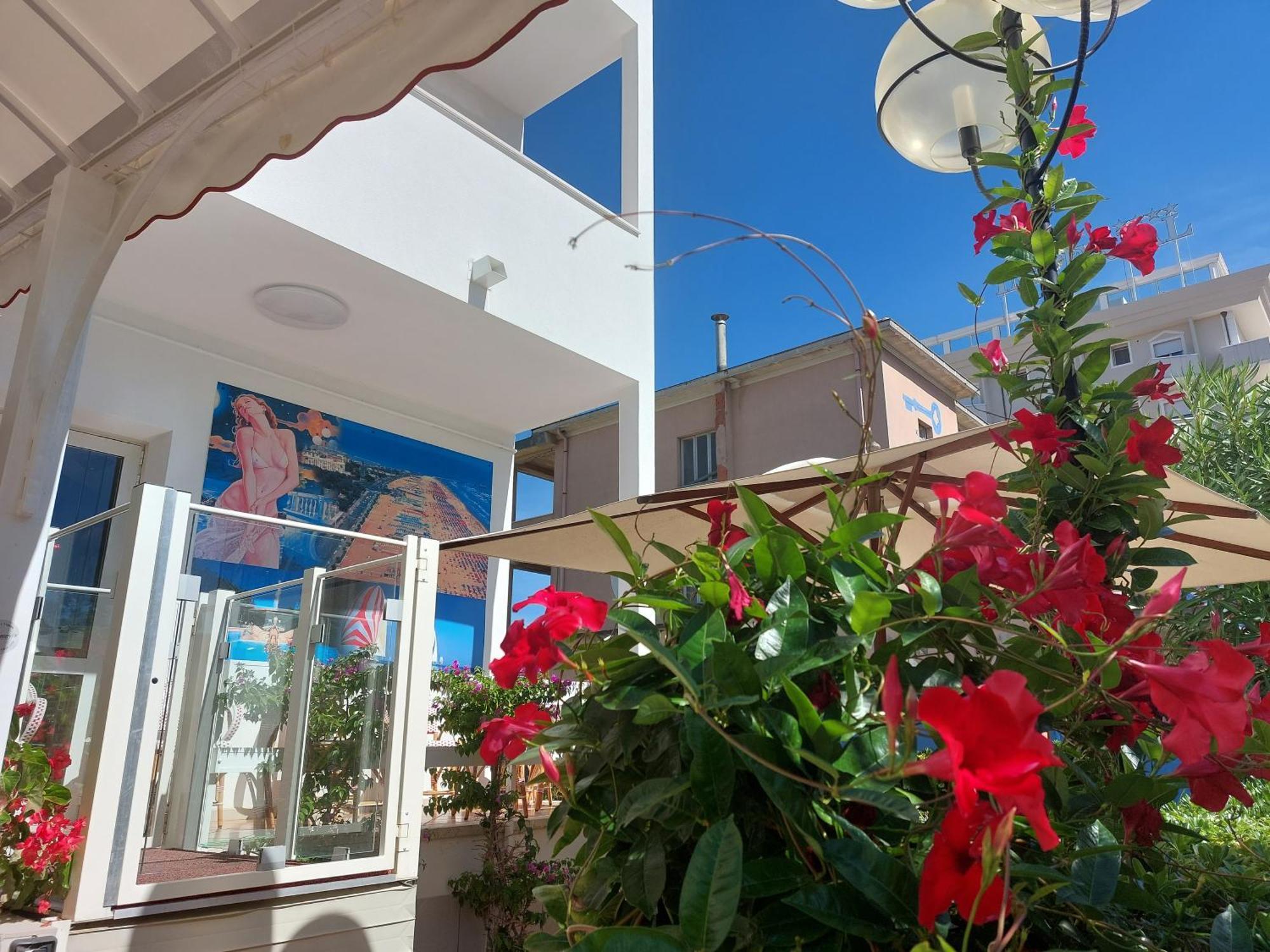 Hotel Driade Sul Mare Rímini Exterior foto